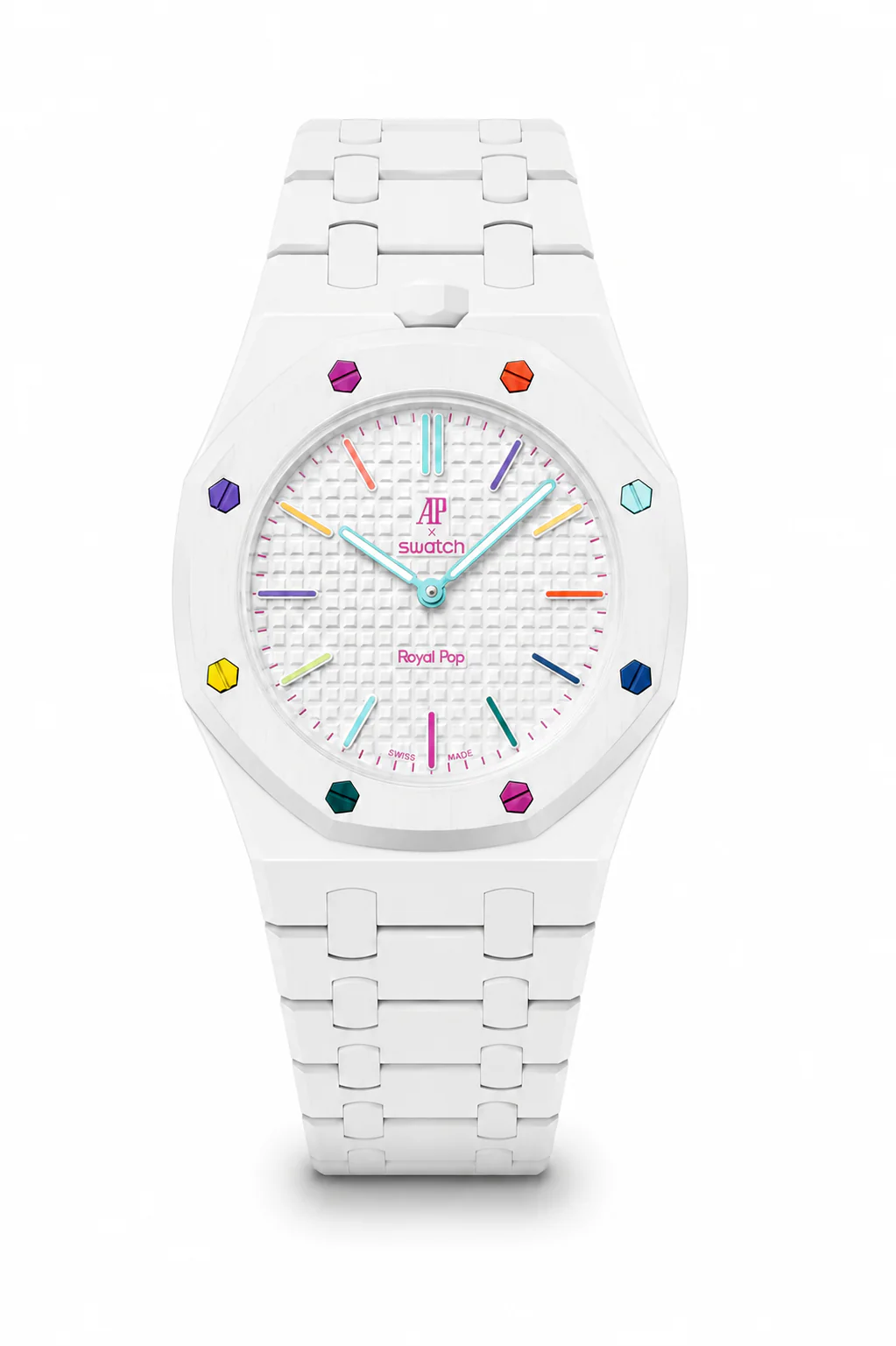 CHRONO 24/7 BRACELET — HUIT BLANC